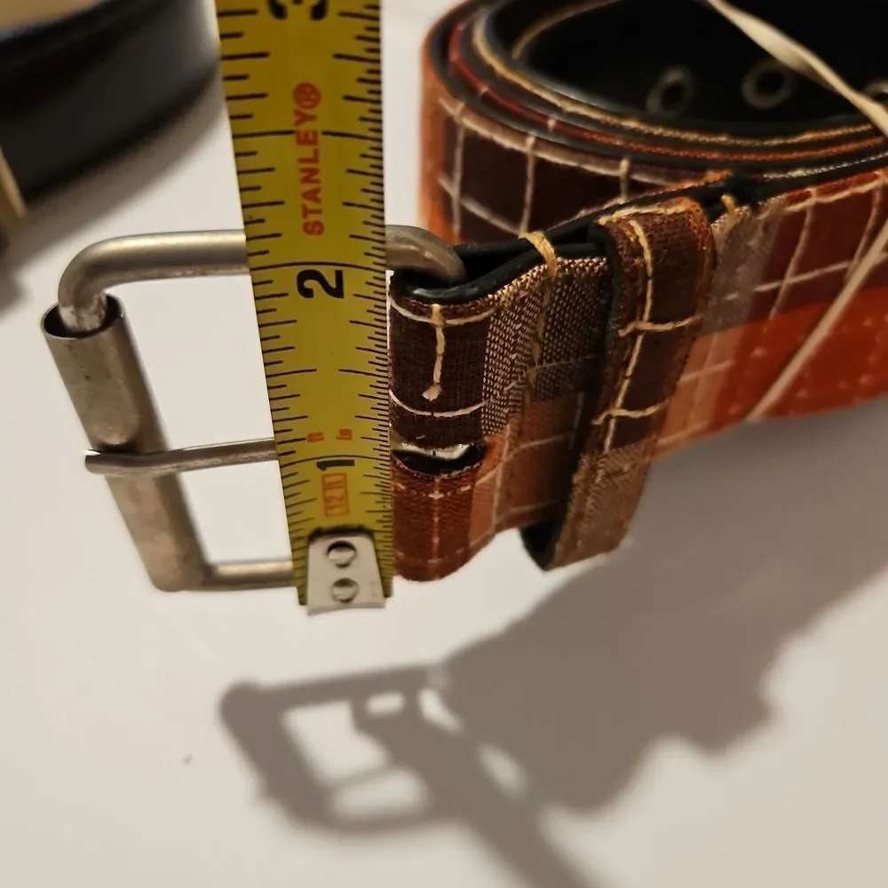 Vintage Fabric Coverd Belt LIKE NEW Waist 41